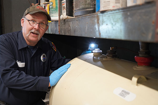 Heating Oil Storage Tank-Inspection